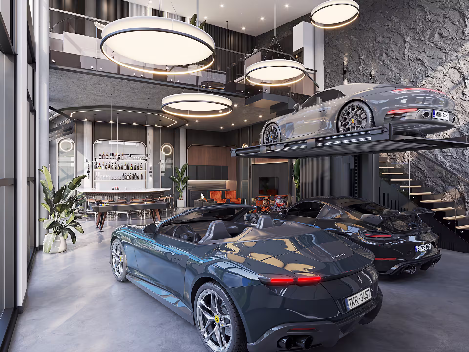 Contemporary Garage - Texas | <span className='text-main'>Client</span>: Chantell P.