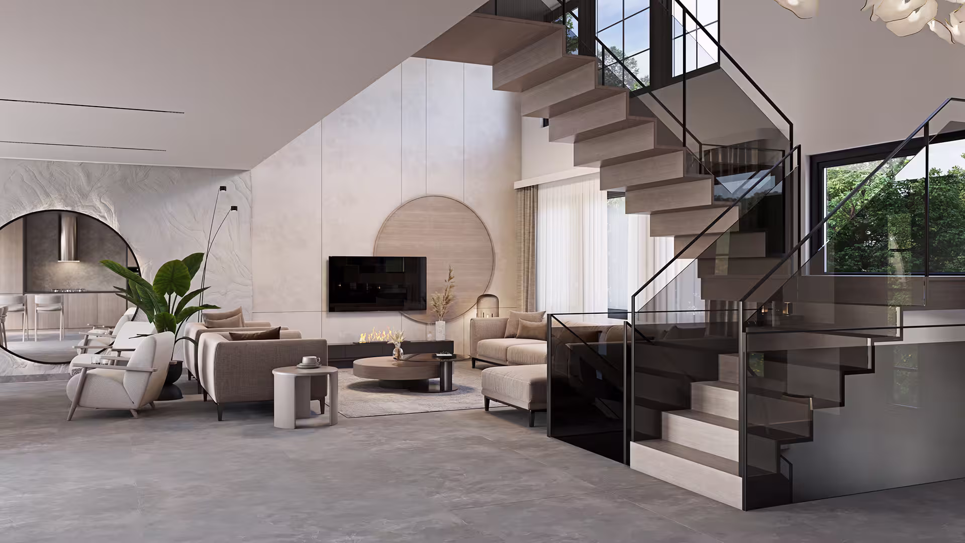 Luxury Penthouse Interior
