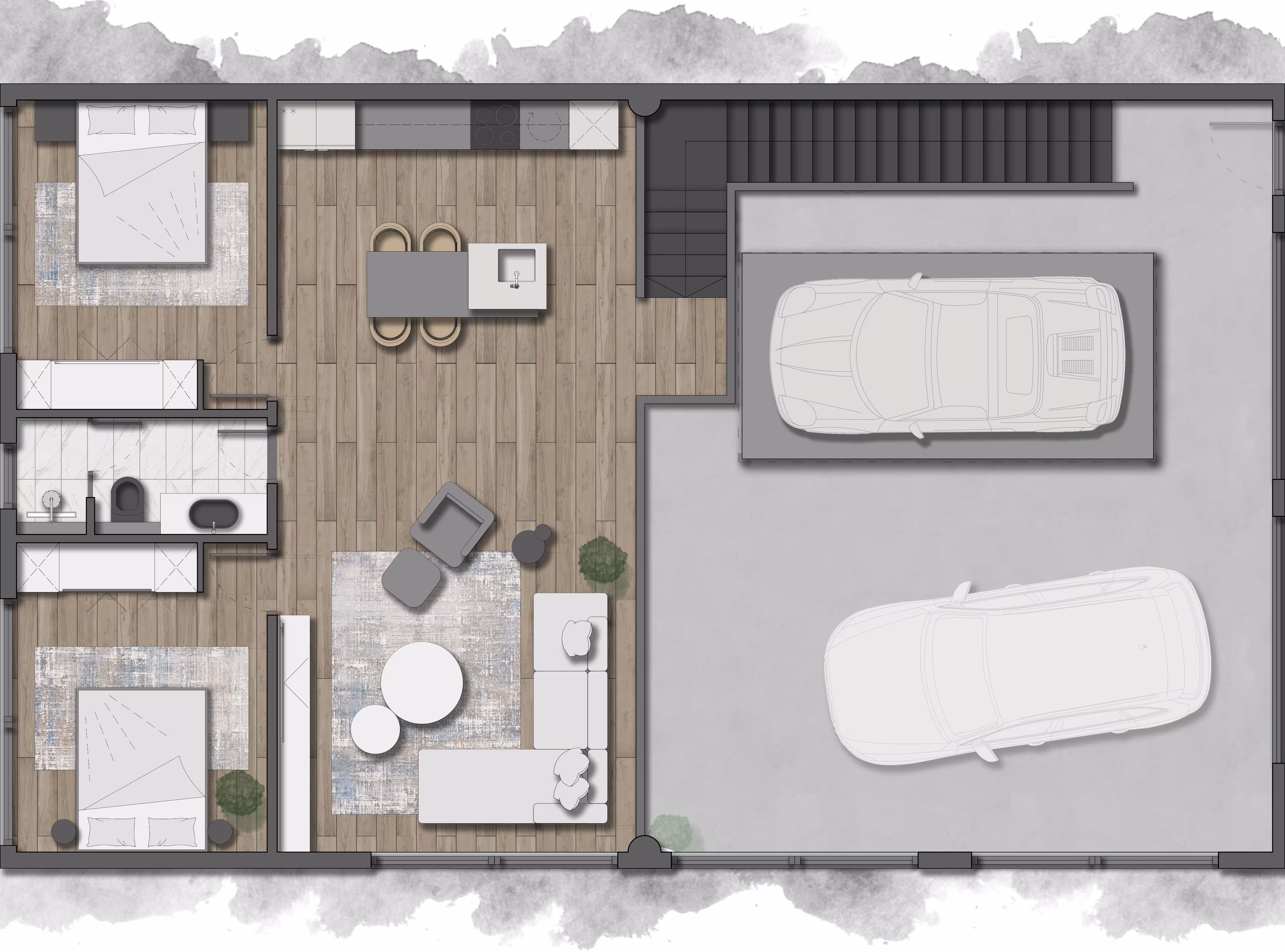 Kubiron | Contemporary Garage